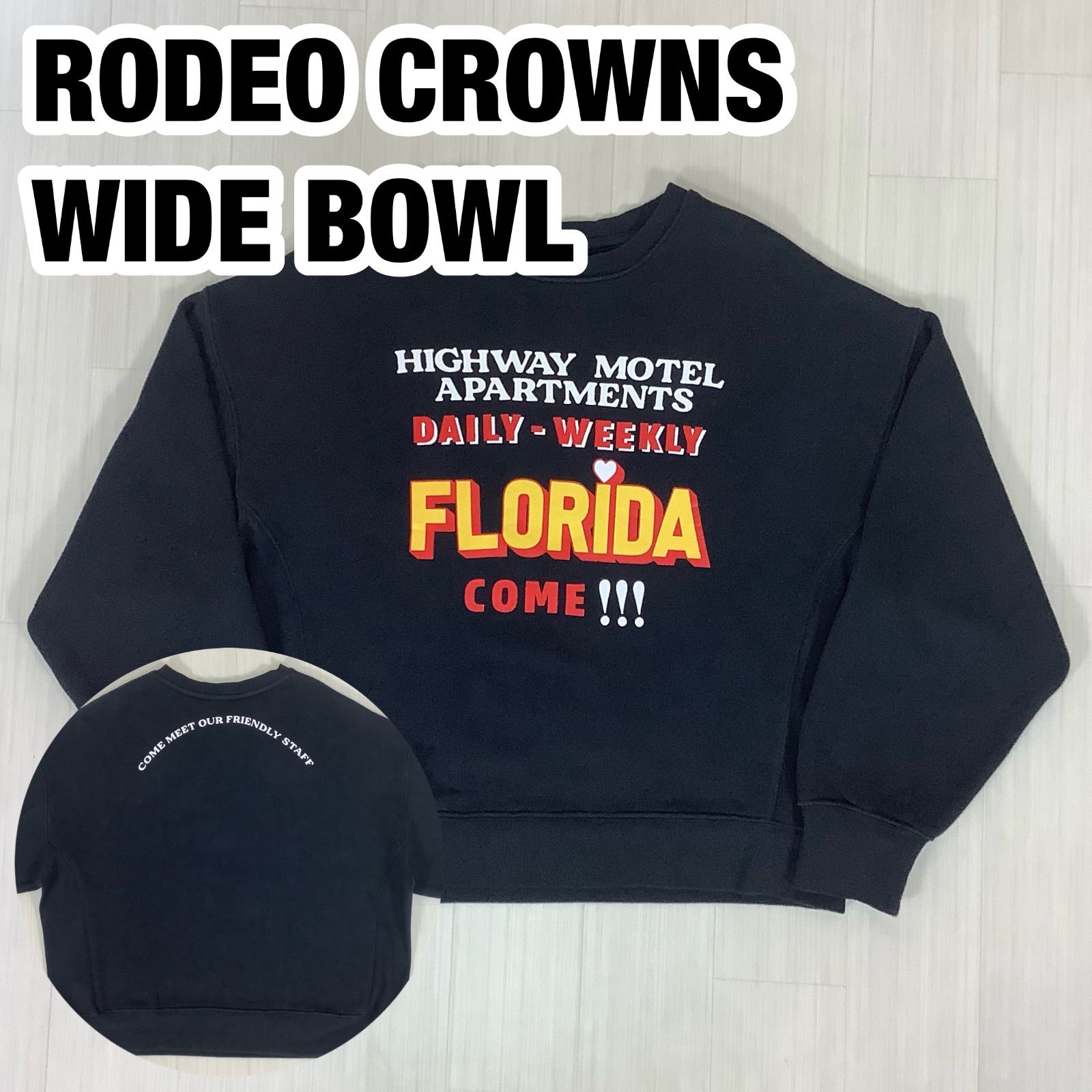 美品】RODEO CROWNS WIDE BOWL ロデオクラウンズワイドボウル ビッグ 
