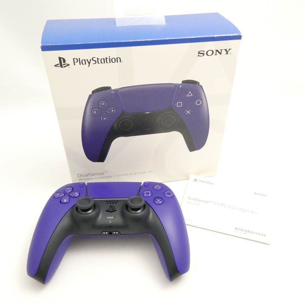 PS5 Dual Sense コントローラー ギャラクティック パープル SIE、PS5