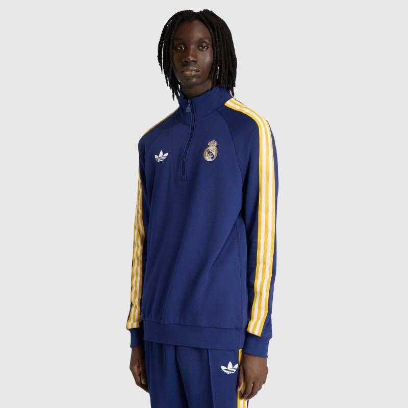 【送料無料・匿名配送】adidas Originals アディダス オリジナルス レアルマドリード 公式 OG ドリルトップ 25/26 紺 新品 正規品