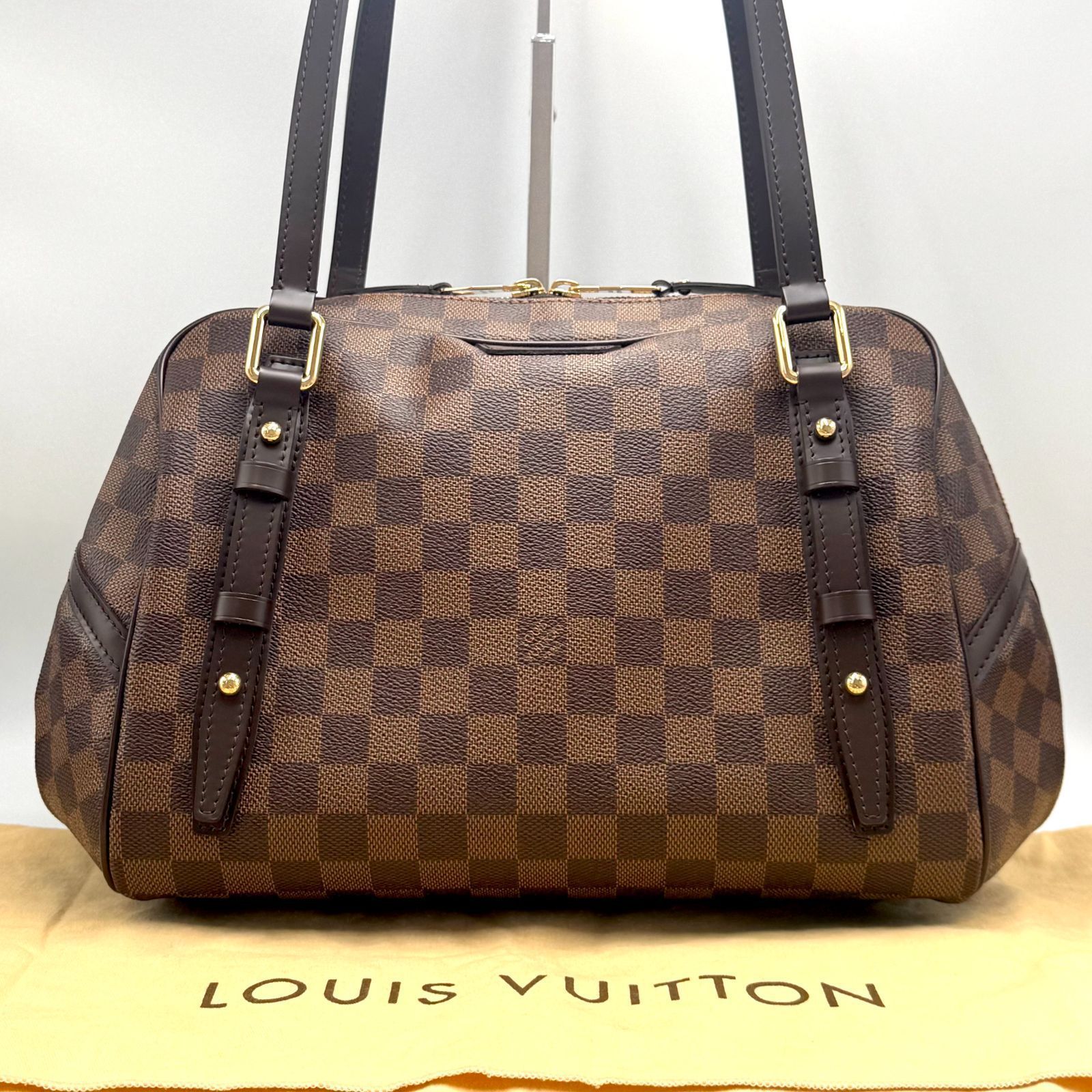 美品】LOUIS VUITTON ルイヴィトン ダミエ リヴィントンGM N41158 