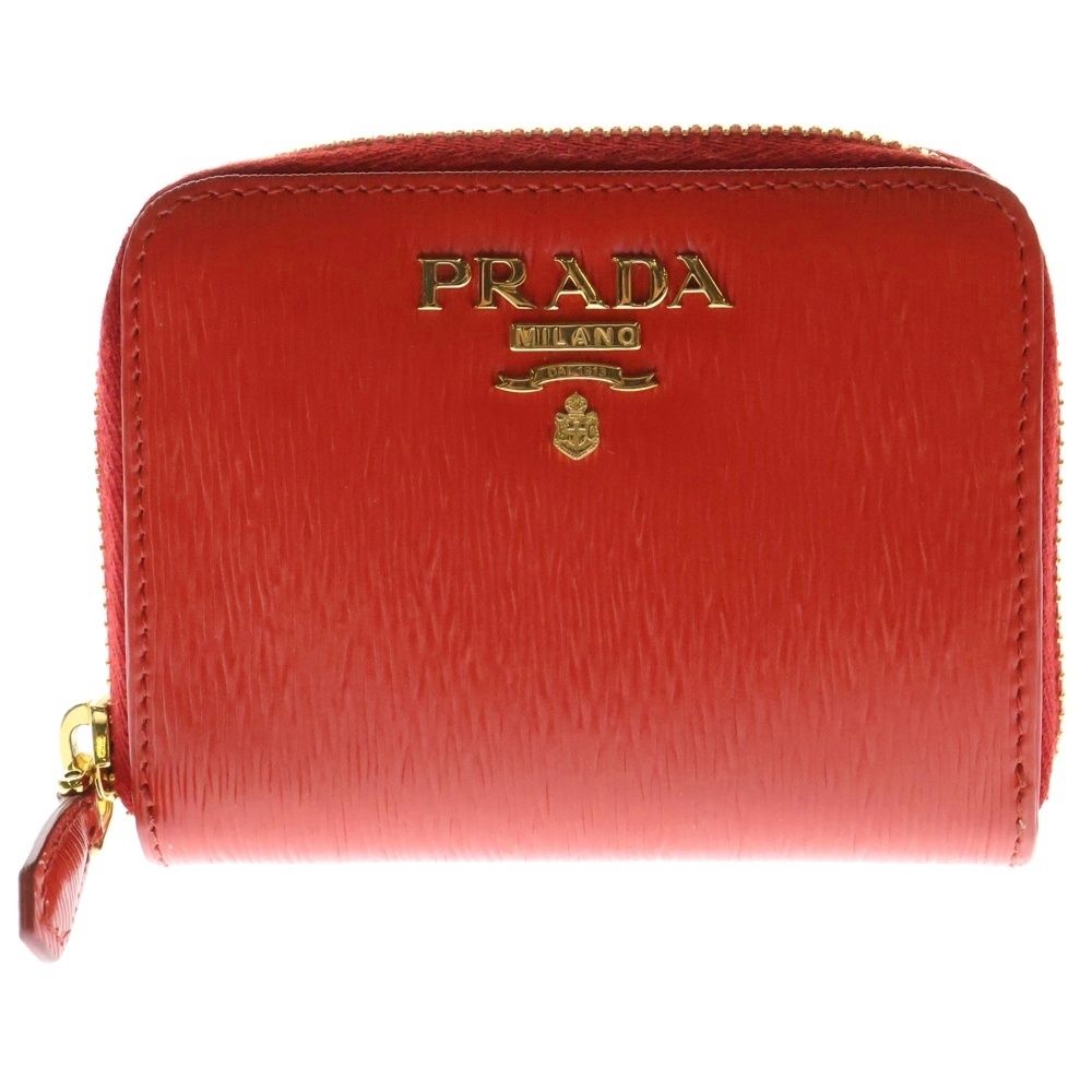PRADA (プラダ) VITELLO MOVE ヴィッテロ レザー ロゴプレート 