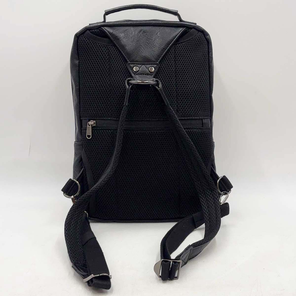 GUSCIO グッシオ リュック バックパック 合成皮革 ビジネスバッグ 