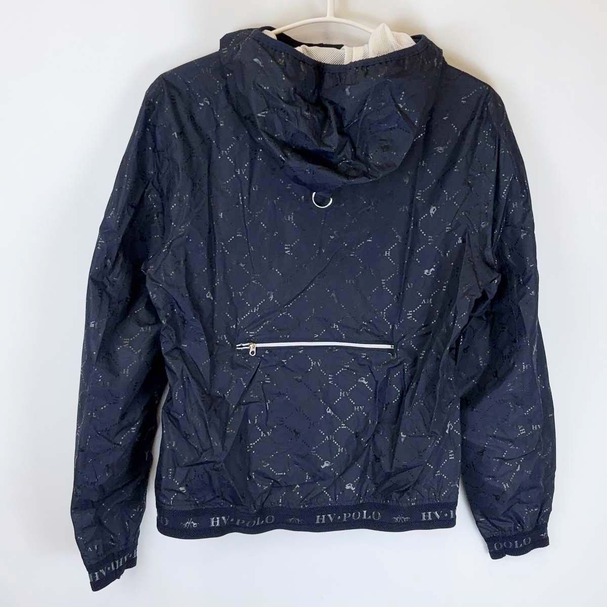 乗馬 【未使用】HV POLO HVP Caitlin レインジャケット S ネイビー 