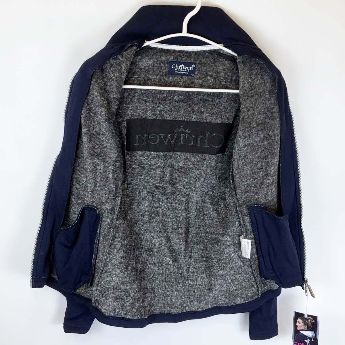 【未使用】クリューベン Chriwen NEW COSY ジャケット XS ネイビー CW-20-10 レディース 乗馬 馬術 未使用】クリューベン Chriwen NEW COSY ジャケット XS ネイビー CW-20