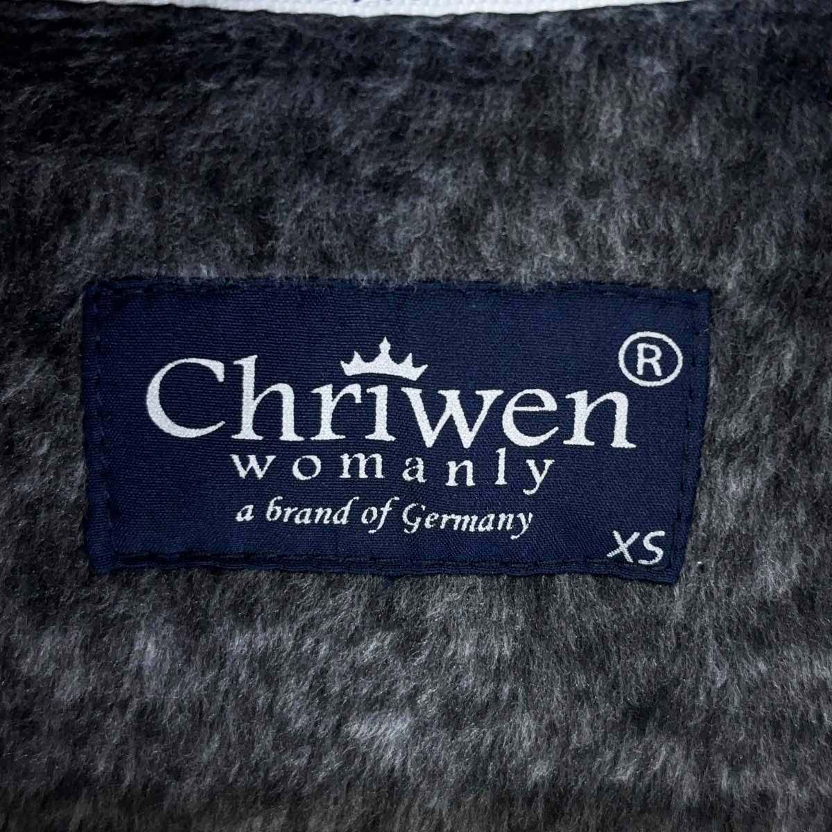 未使用】クリューベン Chriwen NEW COSY ジャケット XS ネイビー CW-20
