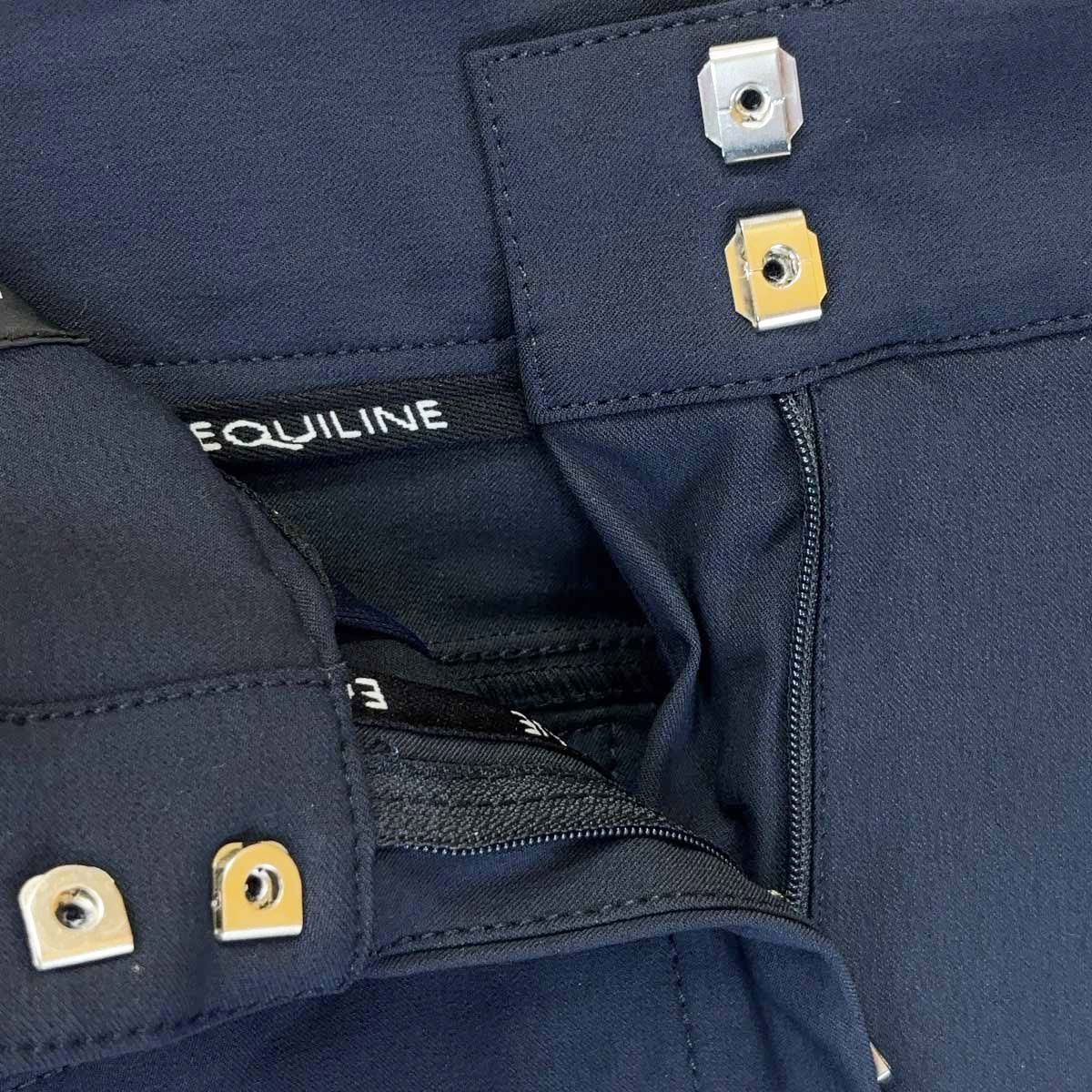 【未使用】エクイライン EQUILINE キュロット パンツ ARLETTE フルグリップ 42 ネイビー N08752 レディース 乗馬 馬術 乗馬ズボン 未使用】エクイライン EQUILINE キュロット ARLETTE フルグリップ 乗馬