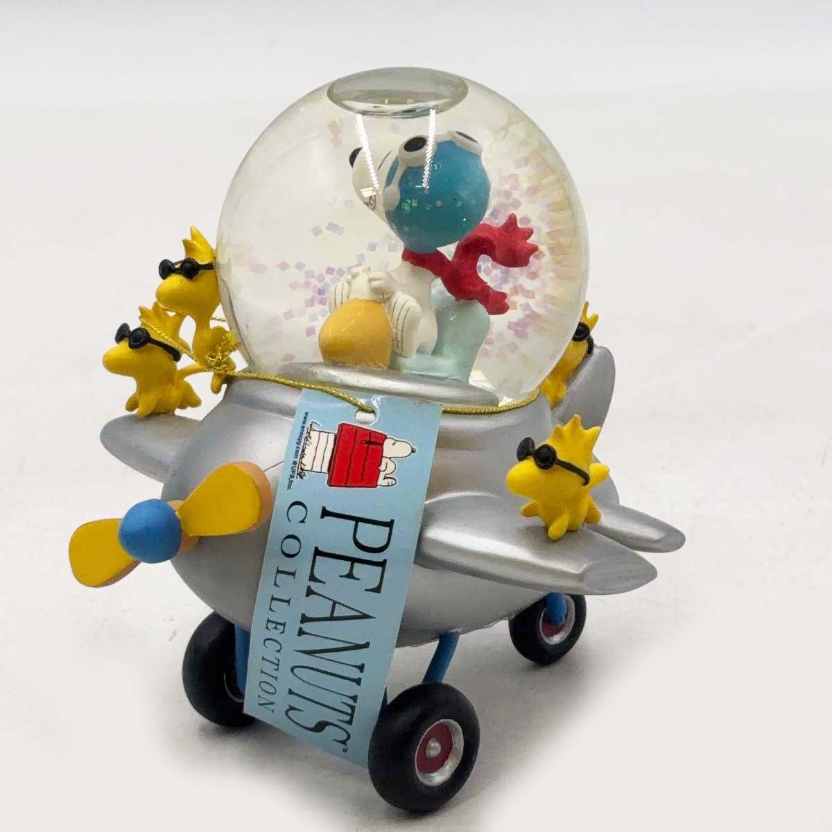 【未使用】WESTLAND スヌーピー FLYING ACE AIRPLANE ウォーターボール フィギュア フライングエース 8233 PEANUTS ピーナッツ インテリア 未使用】WESTLAND スヌーピー FLYING ACE AIRPLANE ウォーターボール