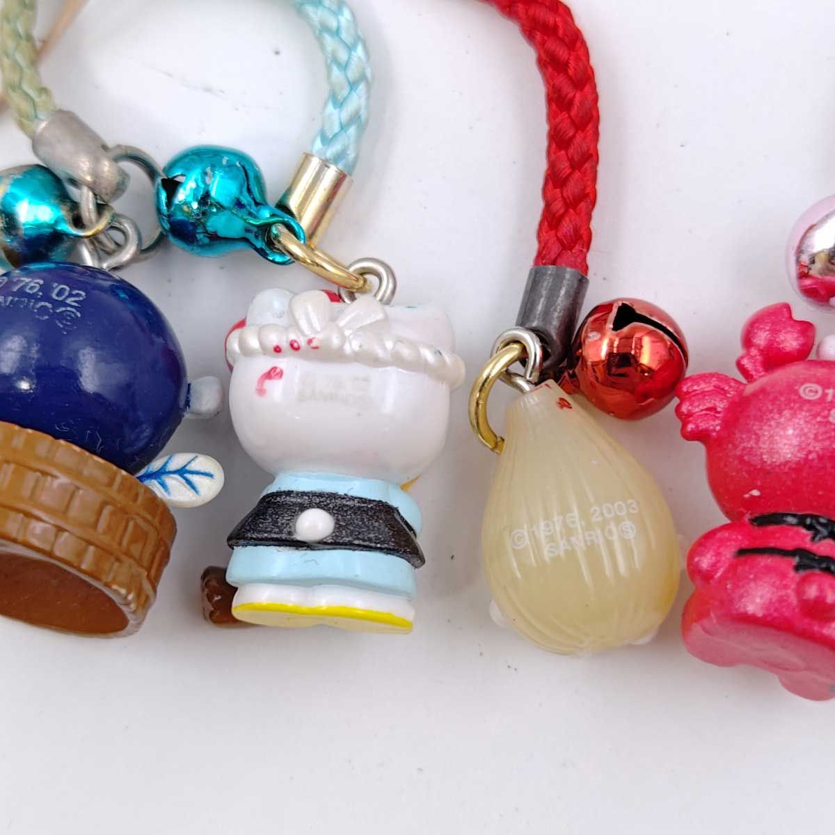 28点セット] ハローキティ キティちゃん ご当地 根付け ストラップ