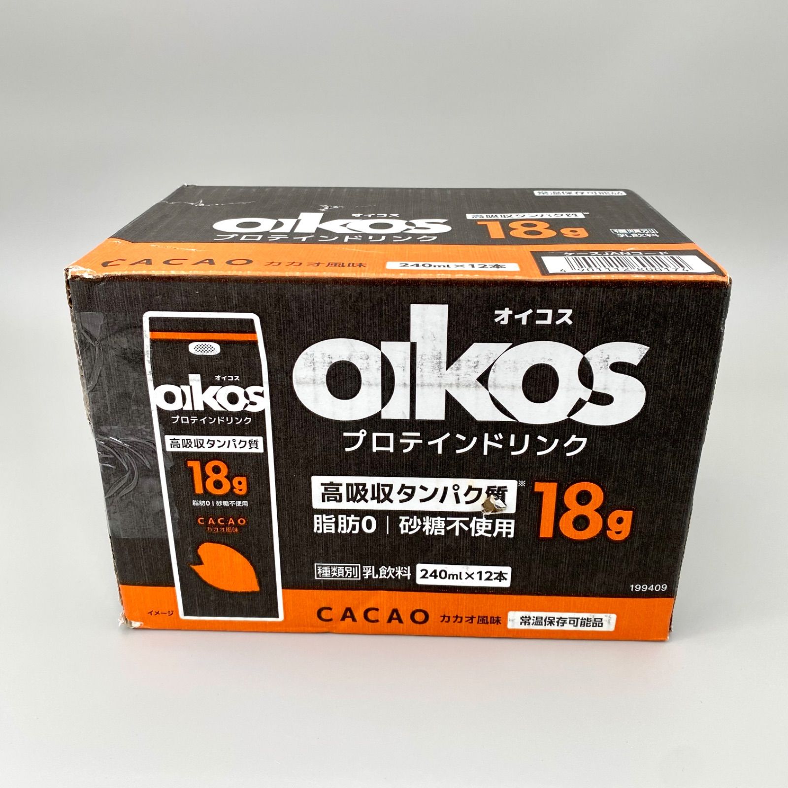 oikos オイコス プロテイン ドリンク カカオ風味 240ml × 12本 高