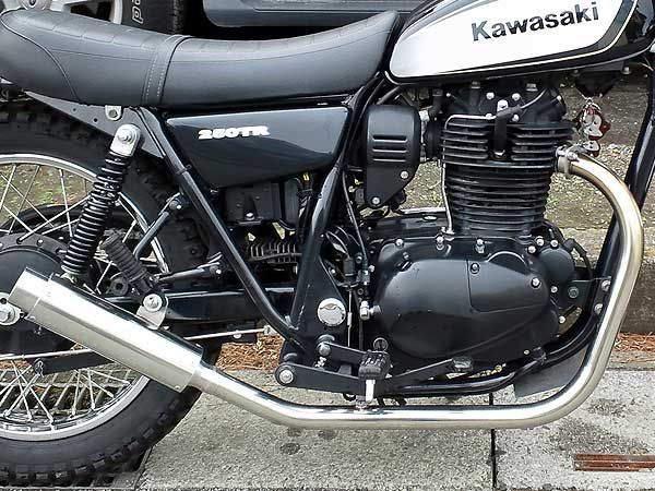250TR専用 ステンレス製マフラー（新品未使用）の出品です。 - メルカリ