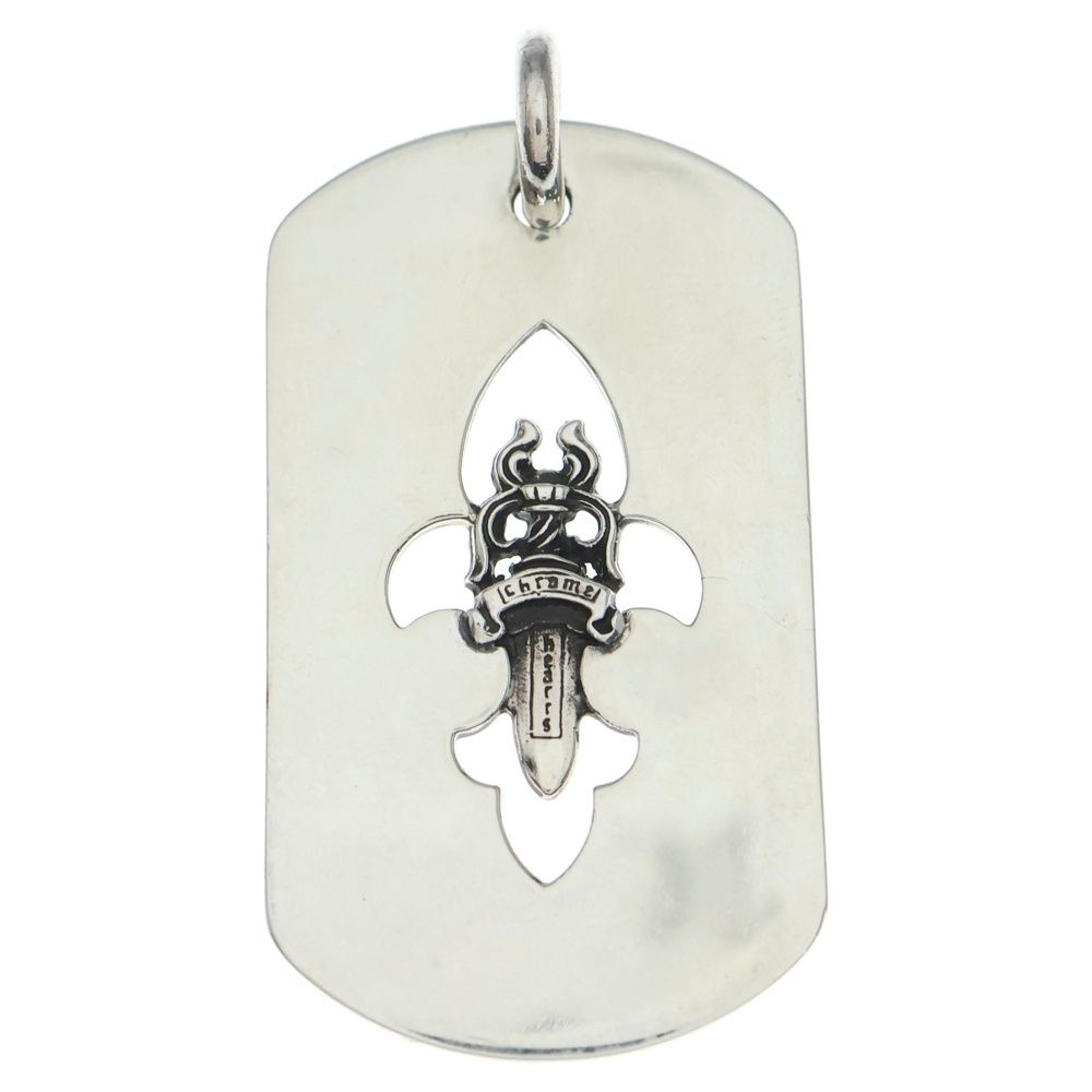 CHROME HEARTS (クロムハーツ) D TAG LRG ラージドッグタグ 