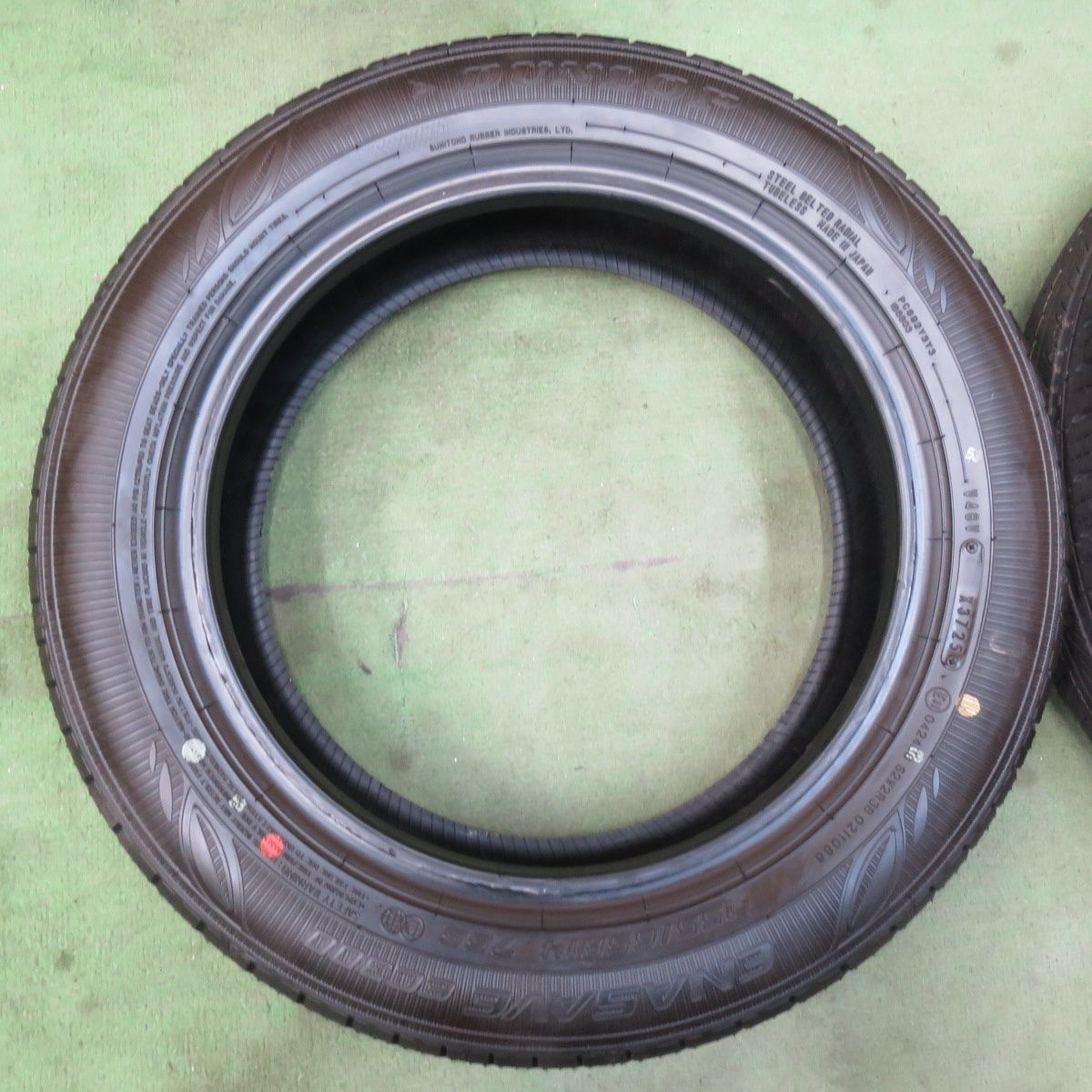 新車外し！25年☆155/65R14 ダンロップ エナセーブ EC300 タイヤ 14 