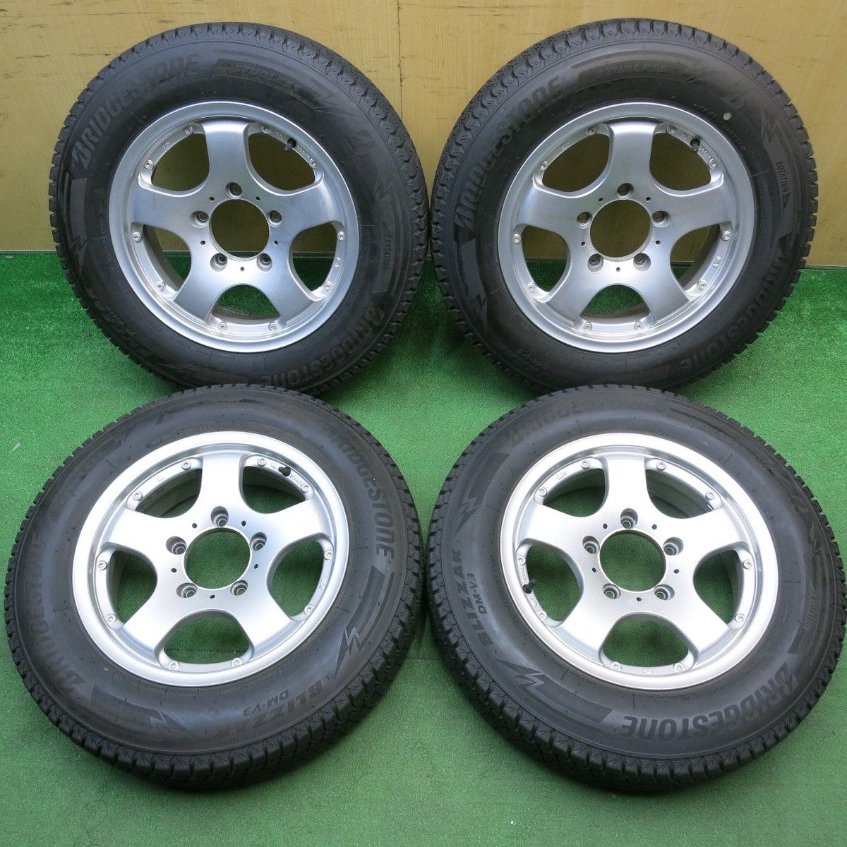 4本価格☆スタッドレス 175/80R16 ブリヂストン ブリザック DM-V3 社外 