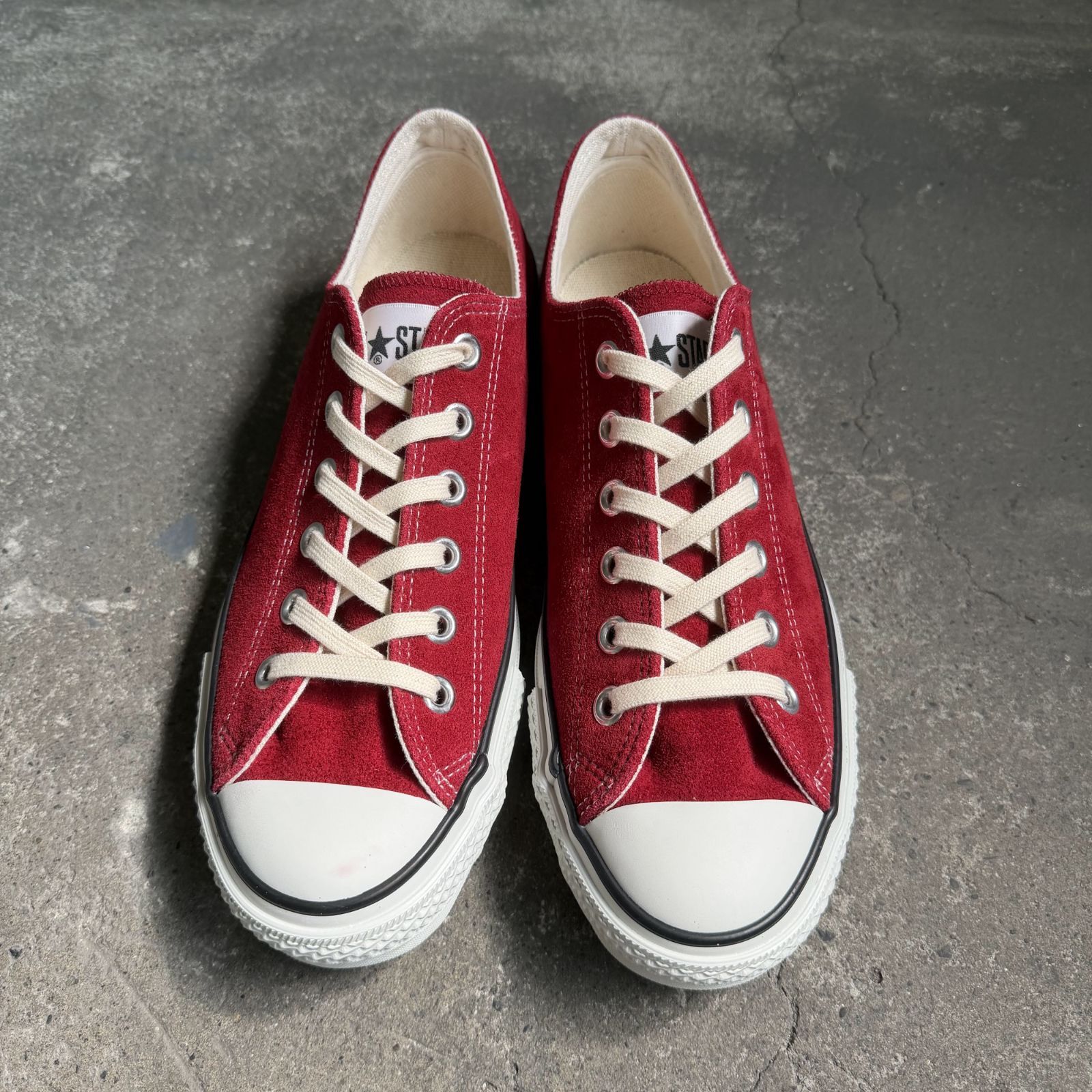 CONVERSE SUEDE ALL STAR J OX 日本製 26cm レッド コンバース