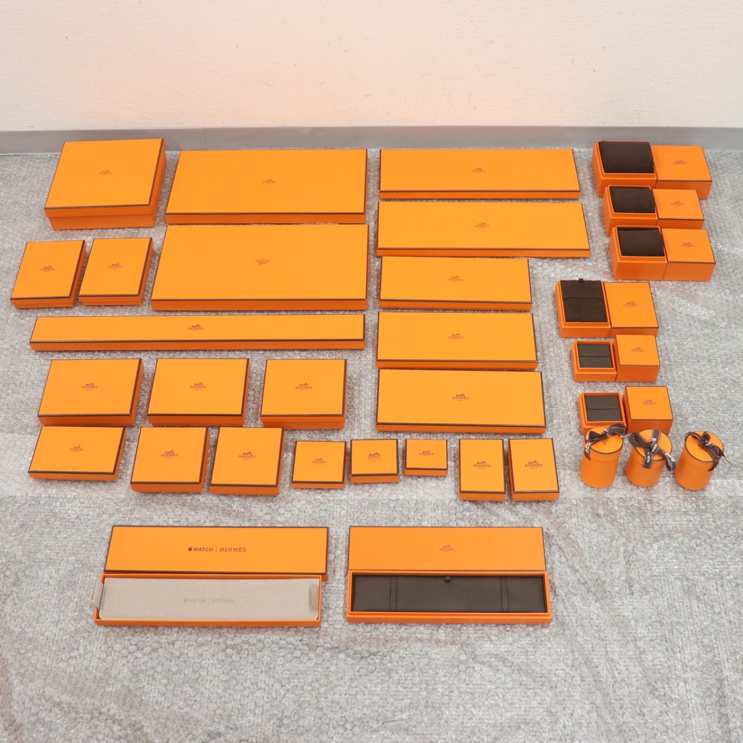 ITGFLF2N1SSU HERMES エルメス BOX ショッパー 純正 紙袋 オレンジ