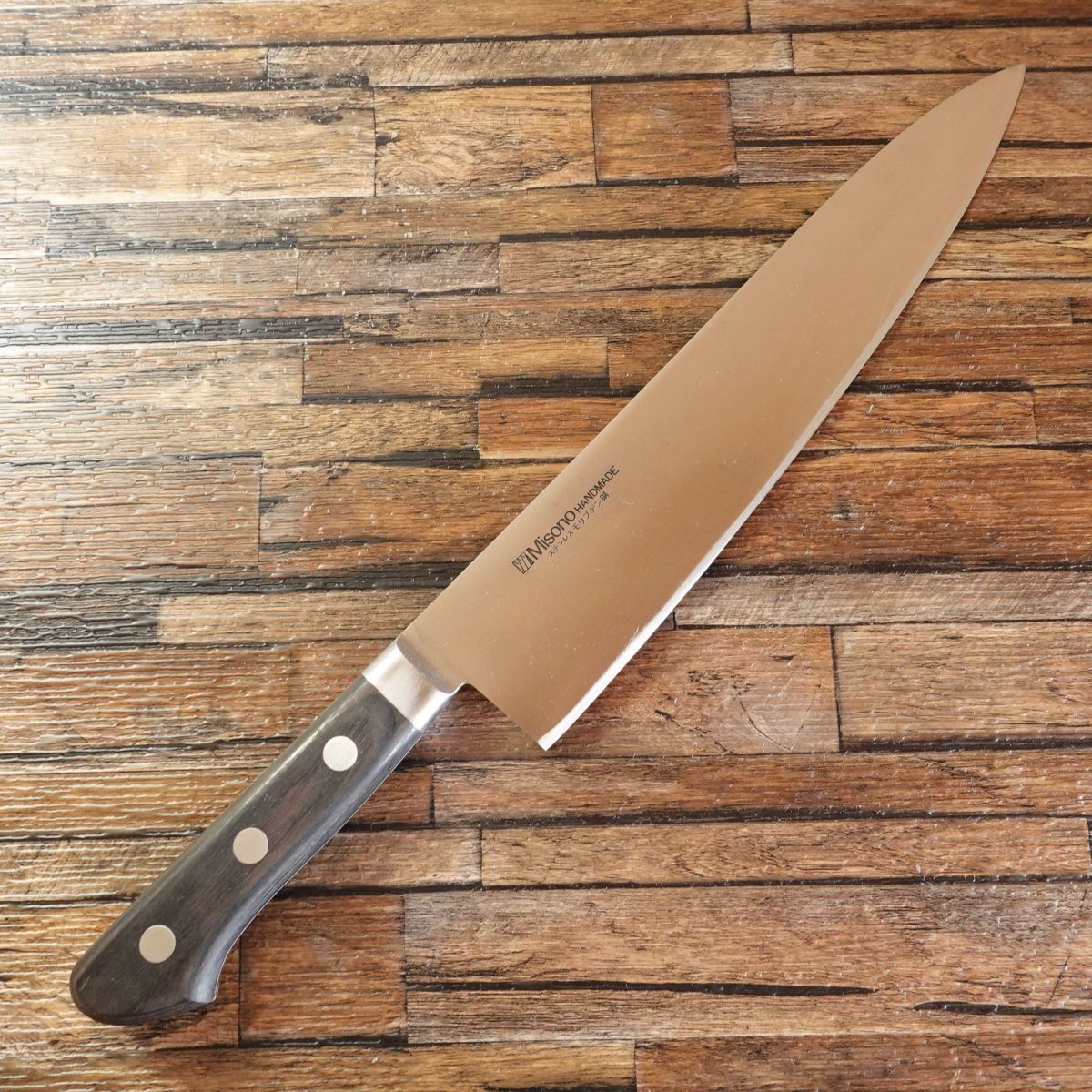 モリブデン鋼 両刃 包丁 プロ Misono 牛刀 研ぎ済 ステンレス シェフ モリブデン鋼 両刃 包丁 プロ Misono 牛刀 研ぎ済 ステンレス シェフ