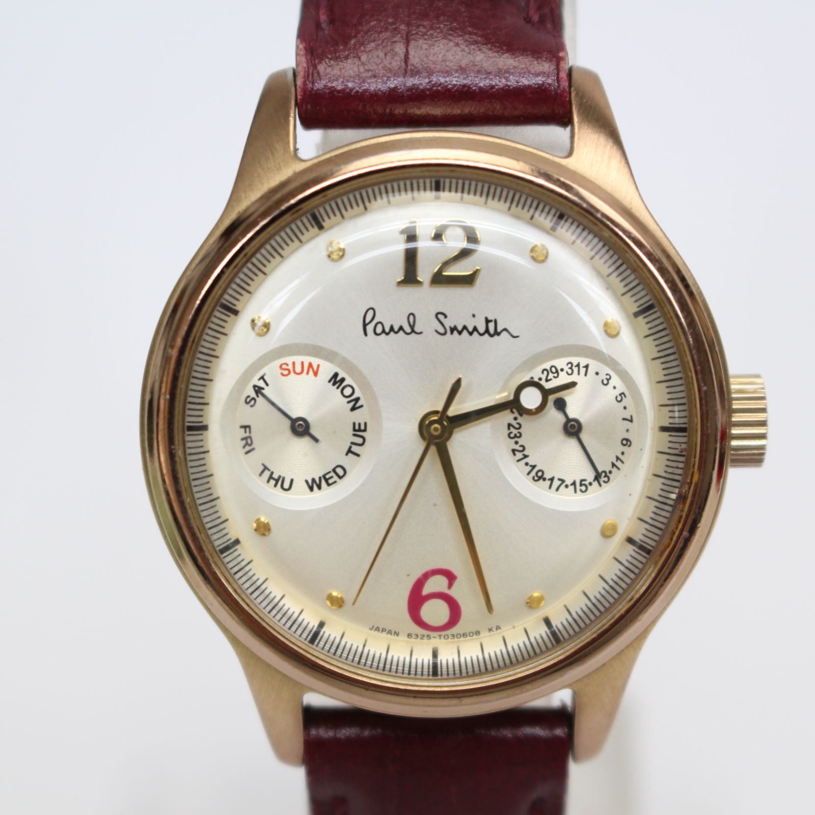 692)【26年3月に電池交換済み】PaulSmith ポールスミス 腕時計 6325