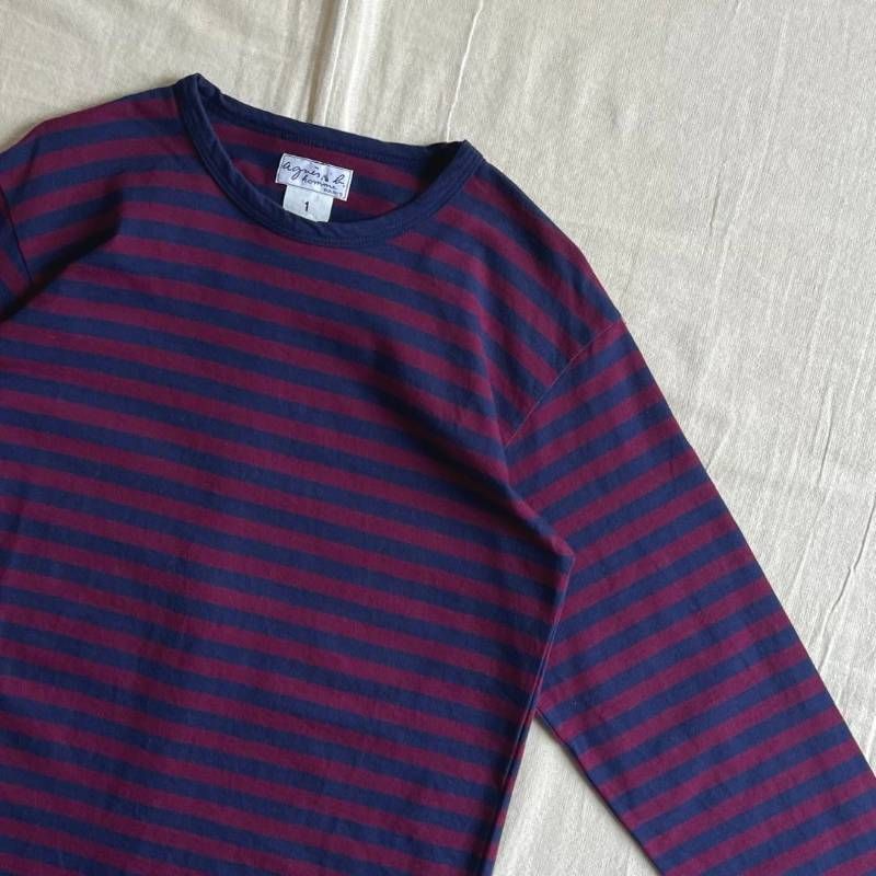 希少 90s vintage archive old agnès b. homme アニエスベーオム 細 