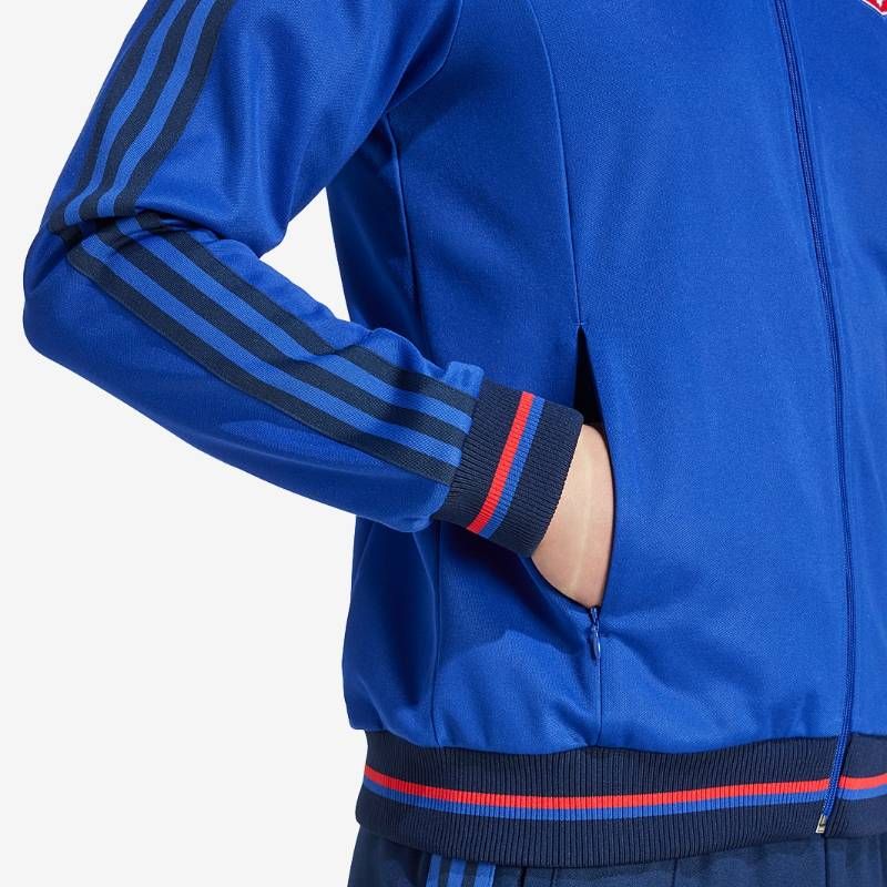 激レア　adidas オリンピック リヨン 上下 セットアップ S 希少 送料無料・匿名配送】adidas アディダス オリンピック・リヨン 公式 75