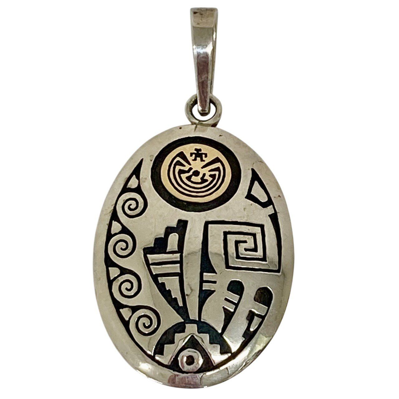 Jason Takala/ジェイソンタカラ/HOPI/ホピ族/ペンダントトップ/14K/スターリングシルバー/アクセサリー/メンズ/RS0602 Jason Takala/ジェイソンタカラ/HOPI/ホピ族/ペンダントトップ/14K