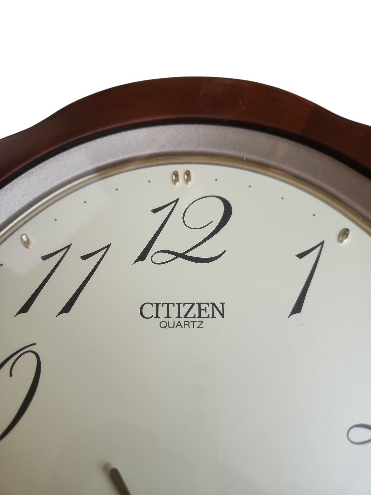 数量限定，限定セール CITIZEN シチズン 壁掛け時計 クォーツ 木目調
