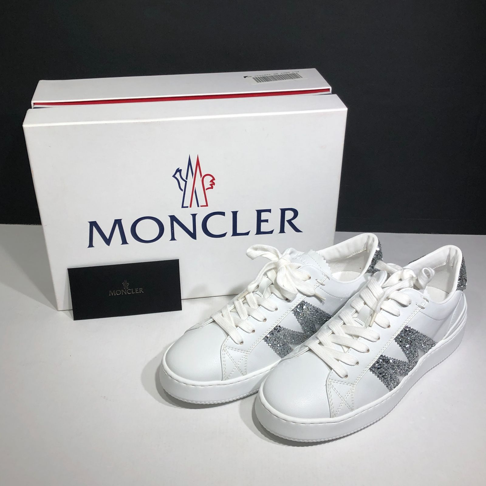 城東80-053] MONCLER MONACO M モンクレール モナコM スニーカー 