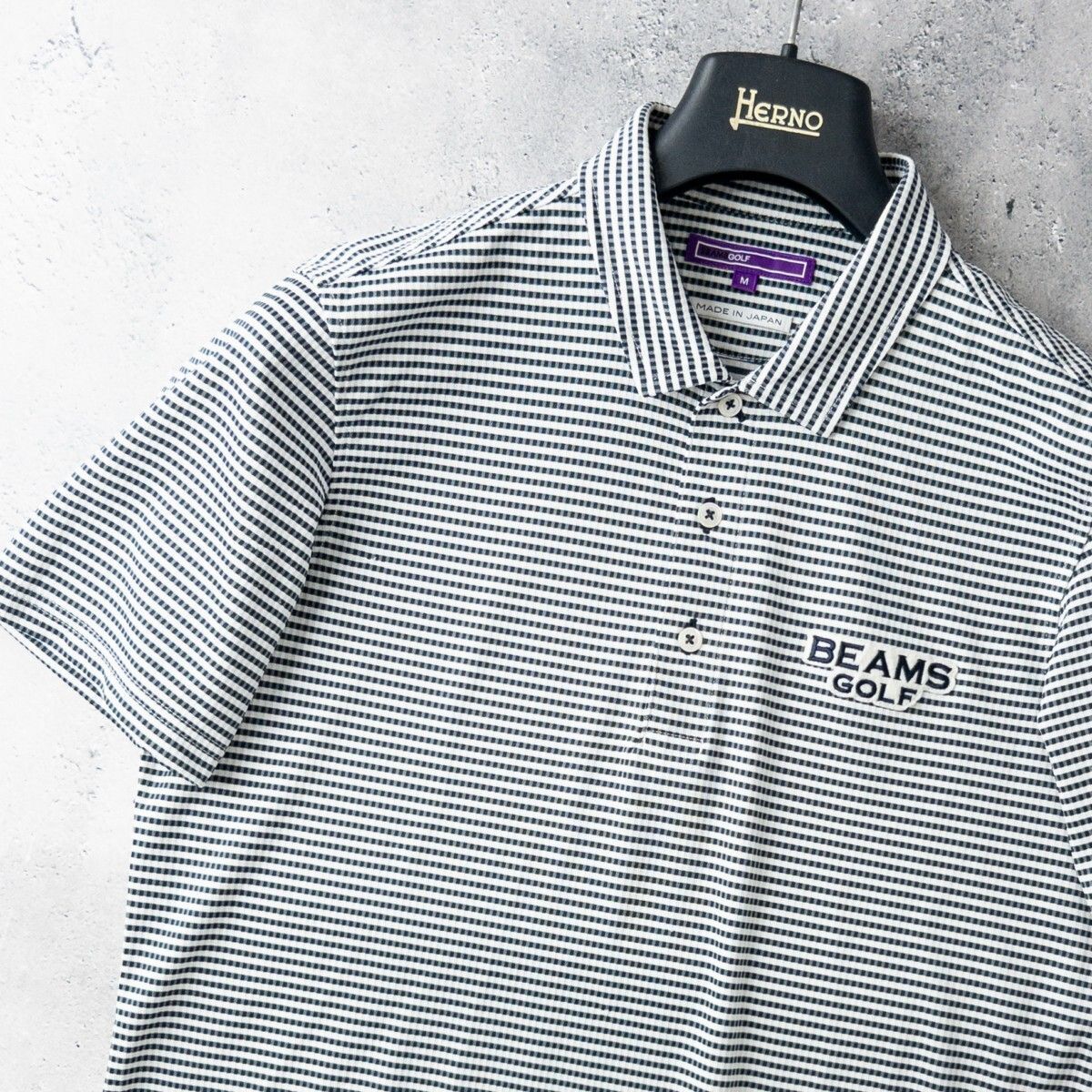 極美品 BEAMS GOLF ビームス ゴルフ 半袖 ポロシャツ トップス 