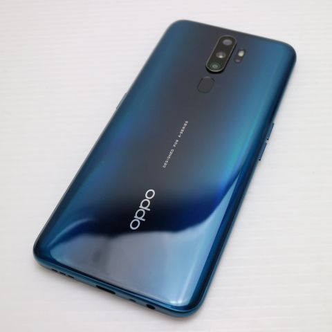 超美品 OPPO A5 2020 グリーン スマホ 本体 白ロム 土日祝発送OK 03000