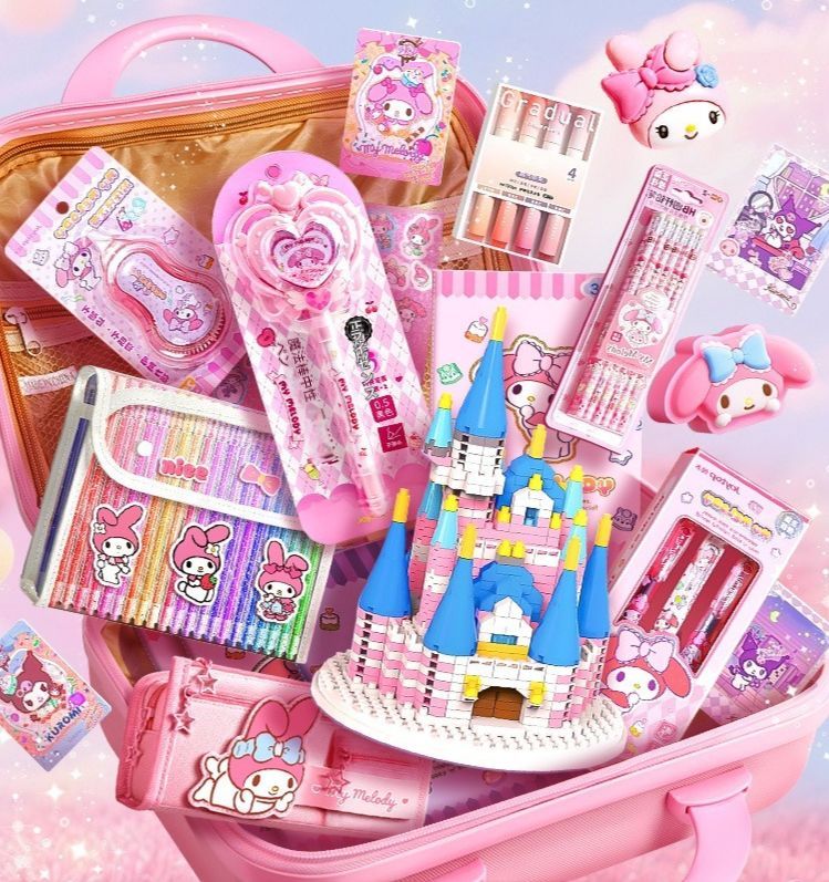 キッズ クロミちゃん マイメロ 文房具セット 女の子 小学生 BOXギフト