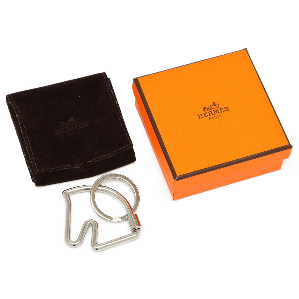 エルメス/HERMES キーホルダー シュヴァル / シュバル キーリング