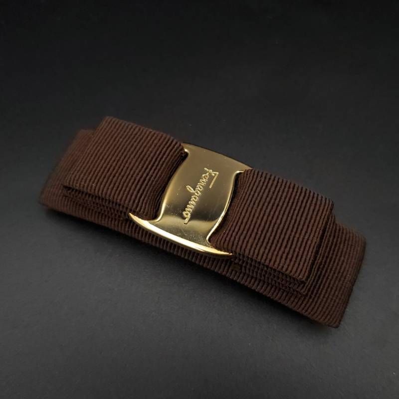 Salvatore Ferragamo サルヴァトーレフェラガモ バレッタ ヘア