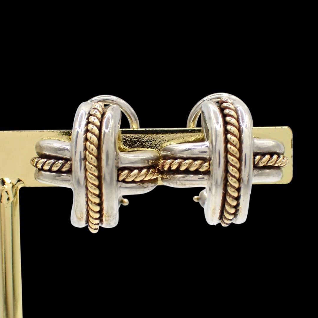 Tiffany & Co. ティファニー シグネチャークロス イヤリング 925 750 