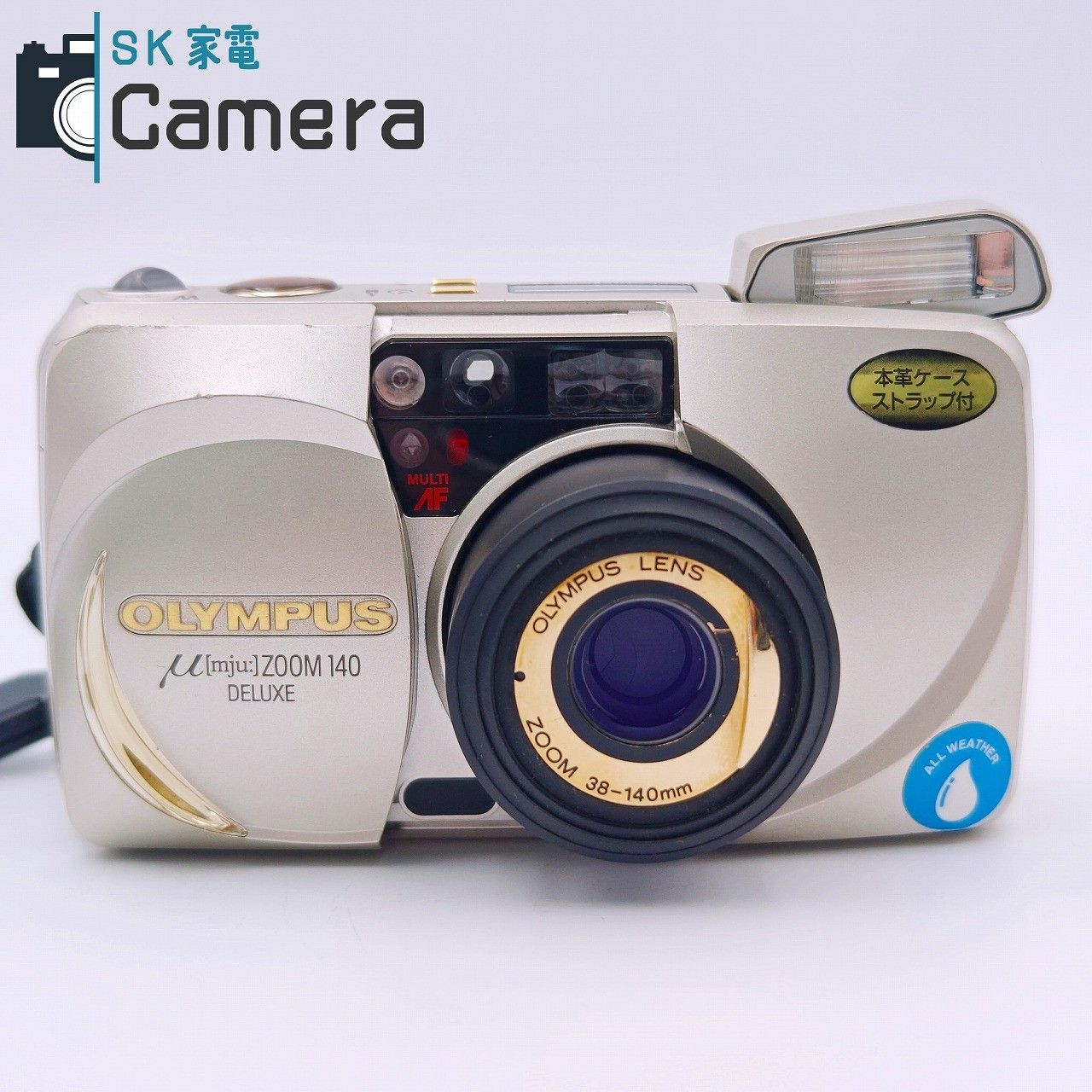 OLYMPUS μ [mju:] ZOOM 140 DELUXE オリンパス フィルムカメラ 動作
