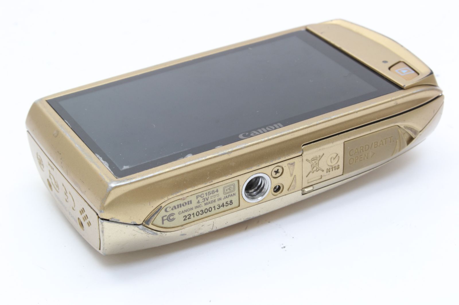 D (ジャンク) Canon キヤノン IXY 31S ゴールド 返品 2-222 【公式通販】