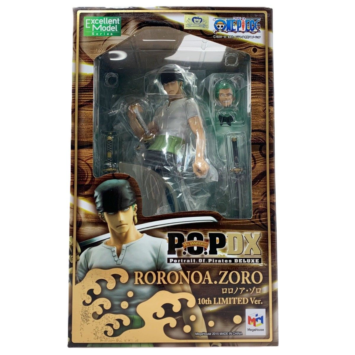 ONE PIECE ロロノア・ゾロ P.O.P 10th LIMITED Ver. ホビー フィギュア 