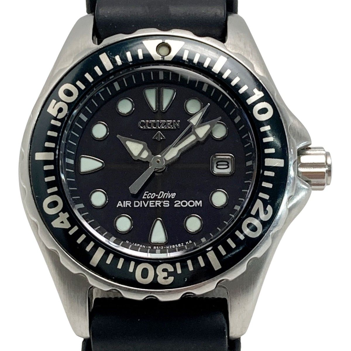 CITIZEN シチズン エコドライブ エアダイバー 200m 8512-H16455 
