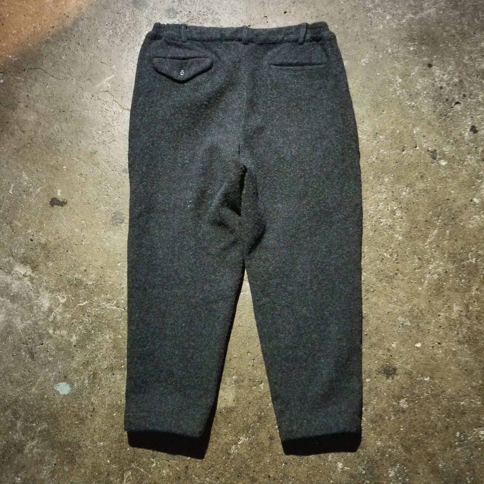 COMME des GARCONS HOMME DEUX 24aw ウール縮絨 パンツ L
