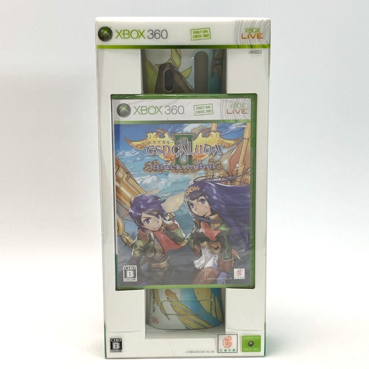 テレビゲーム XBOX360 エスプガルーダII ブラックレーベル 限定版 未使用