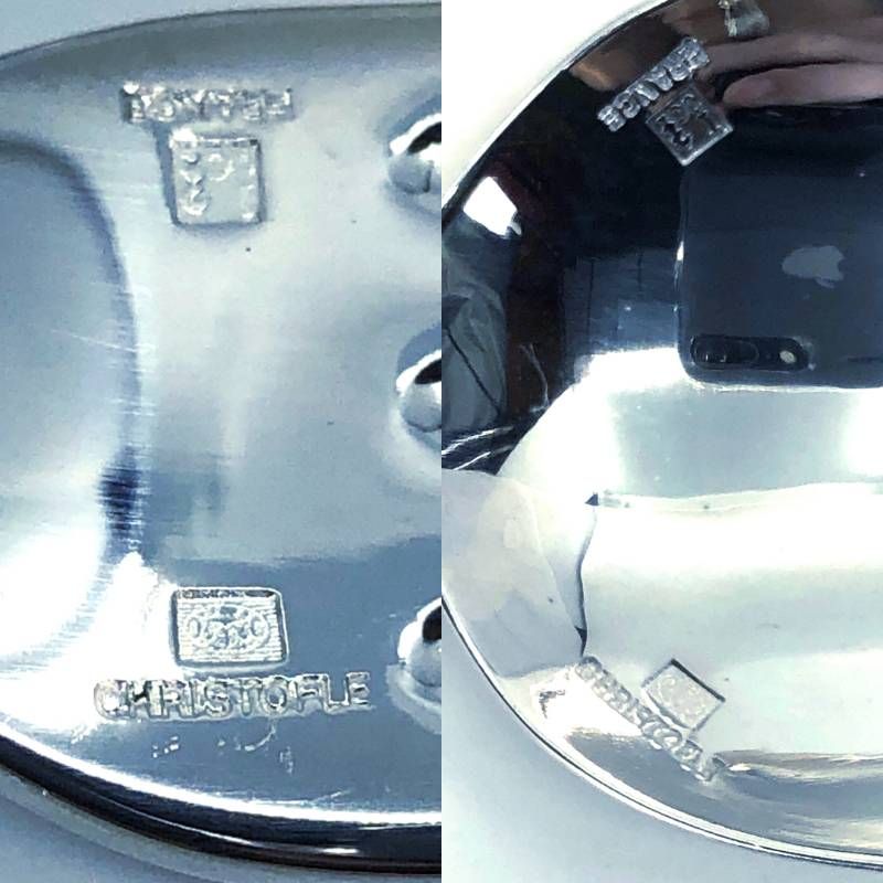 Christofle クリストフル 未開封 パール シルバーコーティング 6点 Christofle クリストフル 未開封 パール シルバーコーティング 6点 美