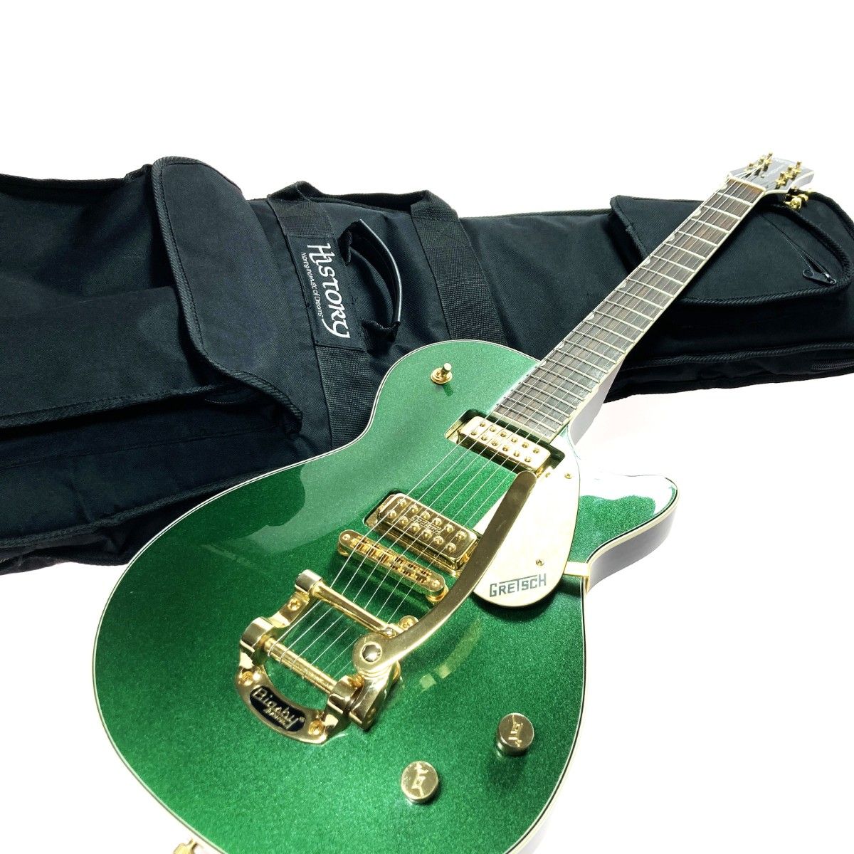 楽器・機材 た*ん様 Gretsch electromatic ソフトケース 弦付き
