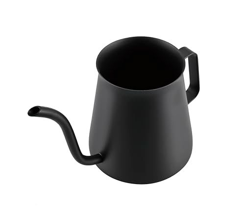 HARIO（ハリオ）ミニドリップケトル 実用容量 300mL ブラック ステンレス コーヒー ハンドドリップ MDK-300-MB