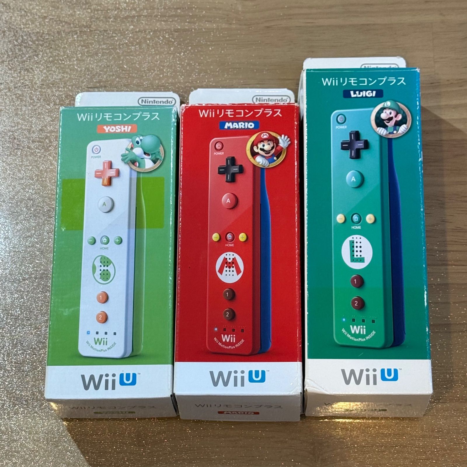 3-111 Wii リモコンプラス マリオ＆ルイージ＆ヨッシー 3個 - メルカリ