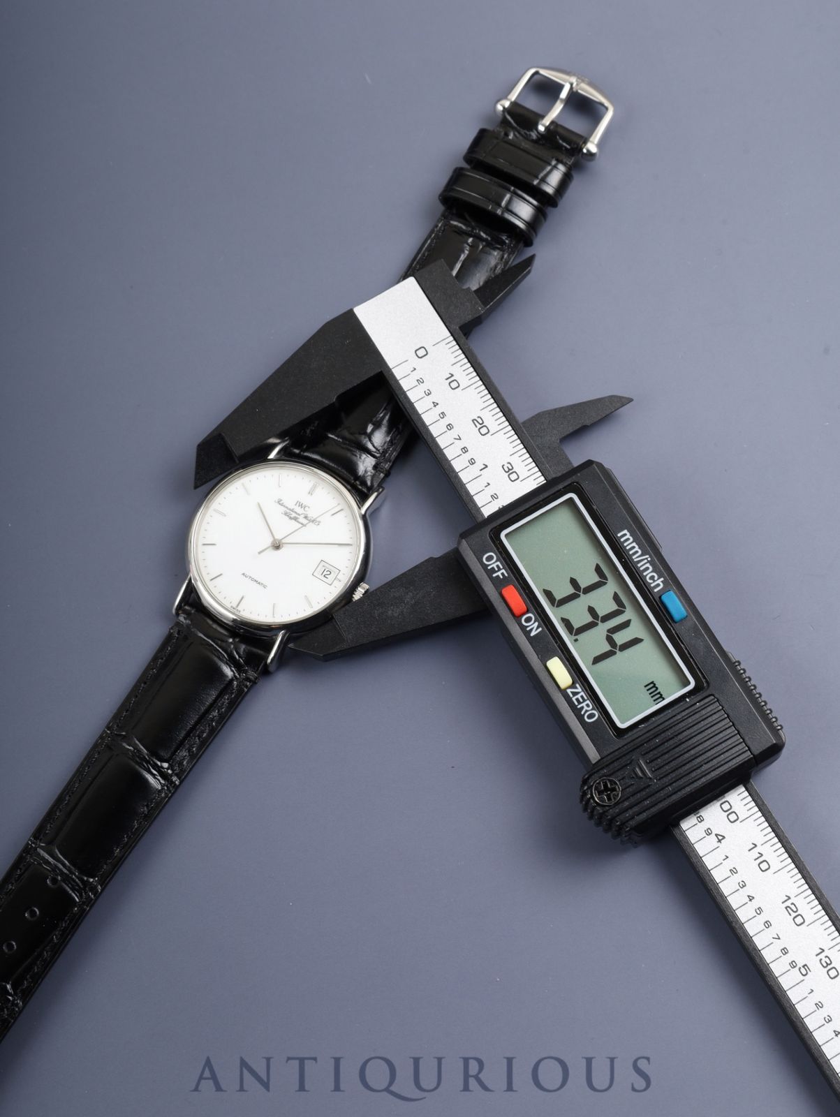 IWC ポートフィノ IW351324 自動巻き Cal.37621 SS 革 純正ピン