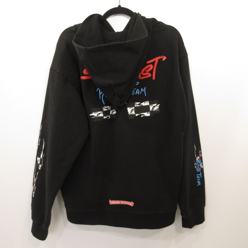 【姫路東店】 中古 CHROME HEARTS | クロムハーツ パーカー Stay Fast Hoodie ×Matty Boy/国内正規品 ブラック サイズ：XL 【108】 姫路東店】 中古 CHROME HEARTS | クロムハーツ パーカー Stay Fast