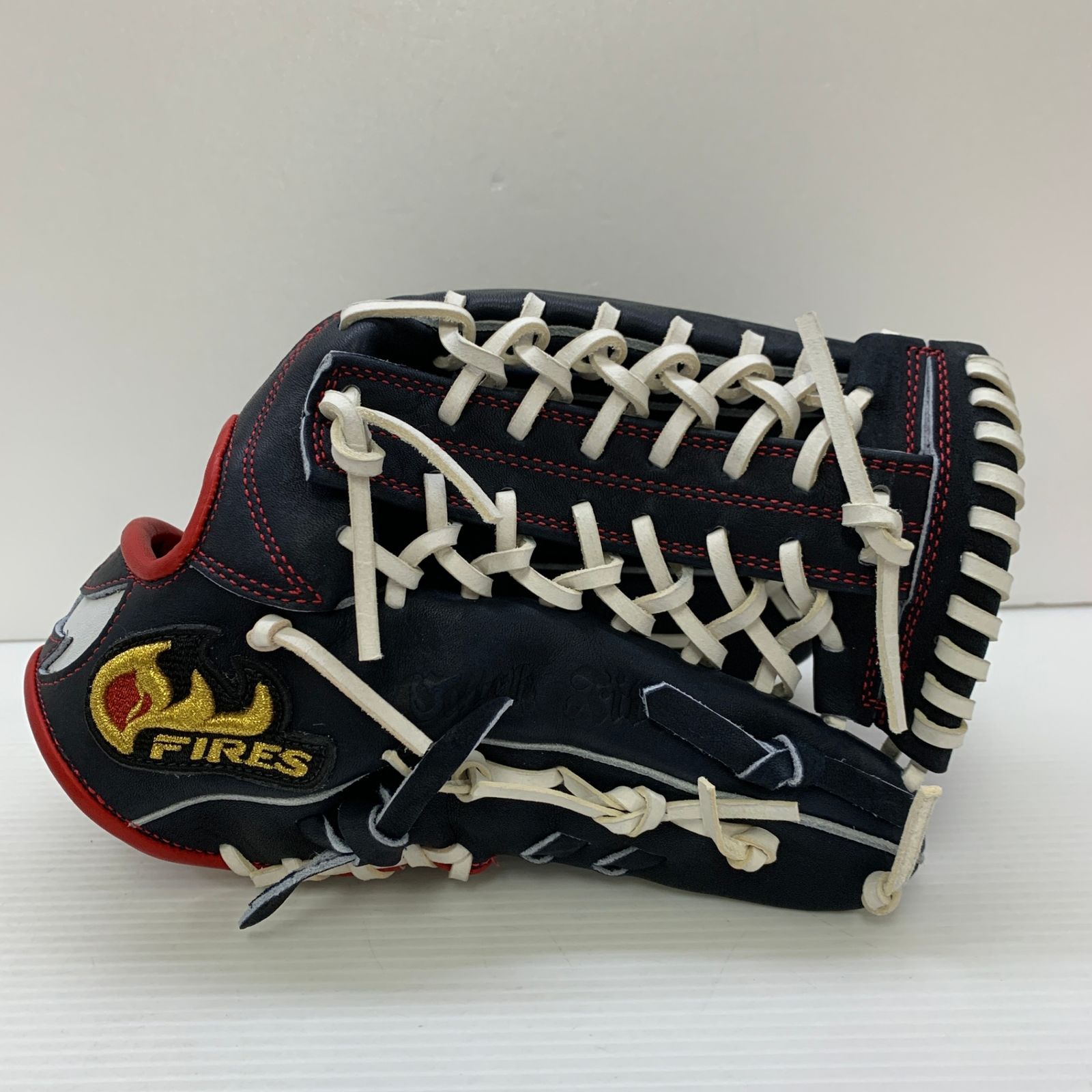 ファイヤーズ 軟式 大人 一般 外野手用 グローブ グラブ 右投げ 中古品