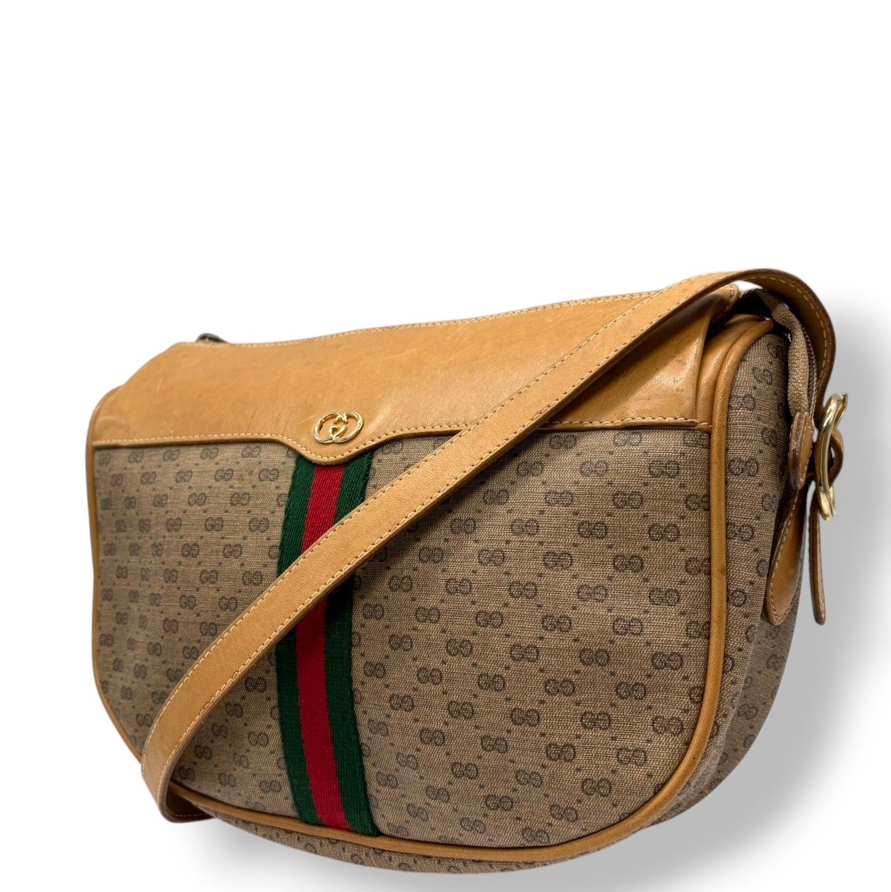 希少】GUCCI オールドグッチ マイクロGG 2wayショルダーバッグ 【公式