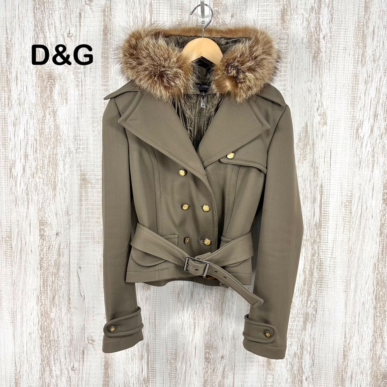 DOLCE&GABBANA D&Gファーアウター 【公式通販】