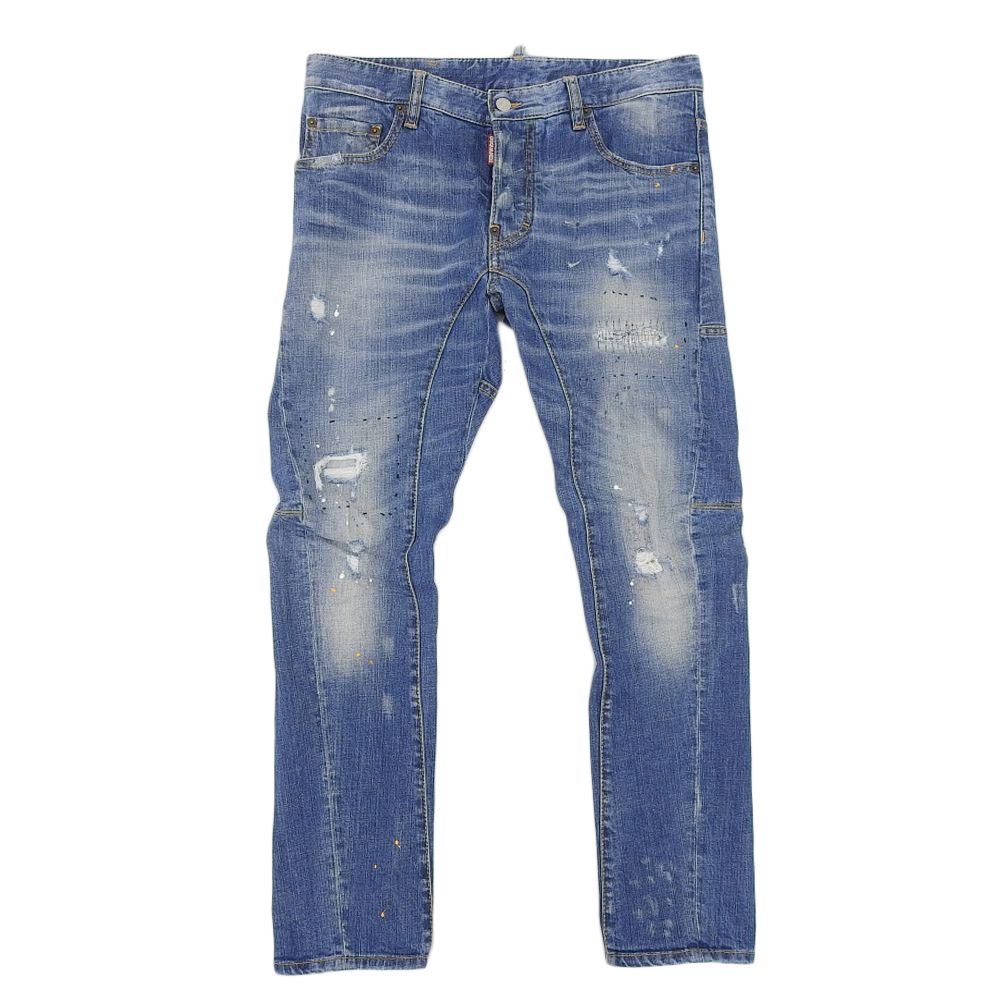 メンズ DSQUARED2 ディースクエアード tidy biker jean ダメージ加工 