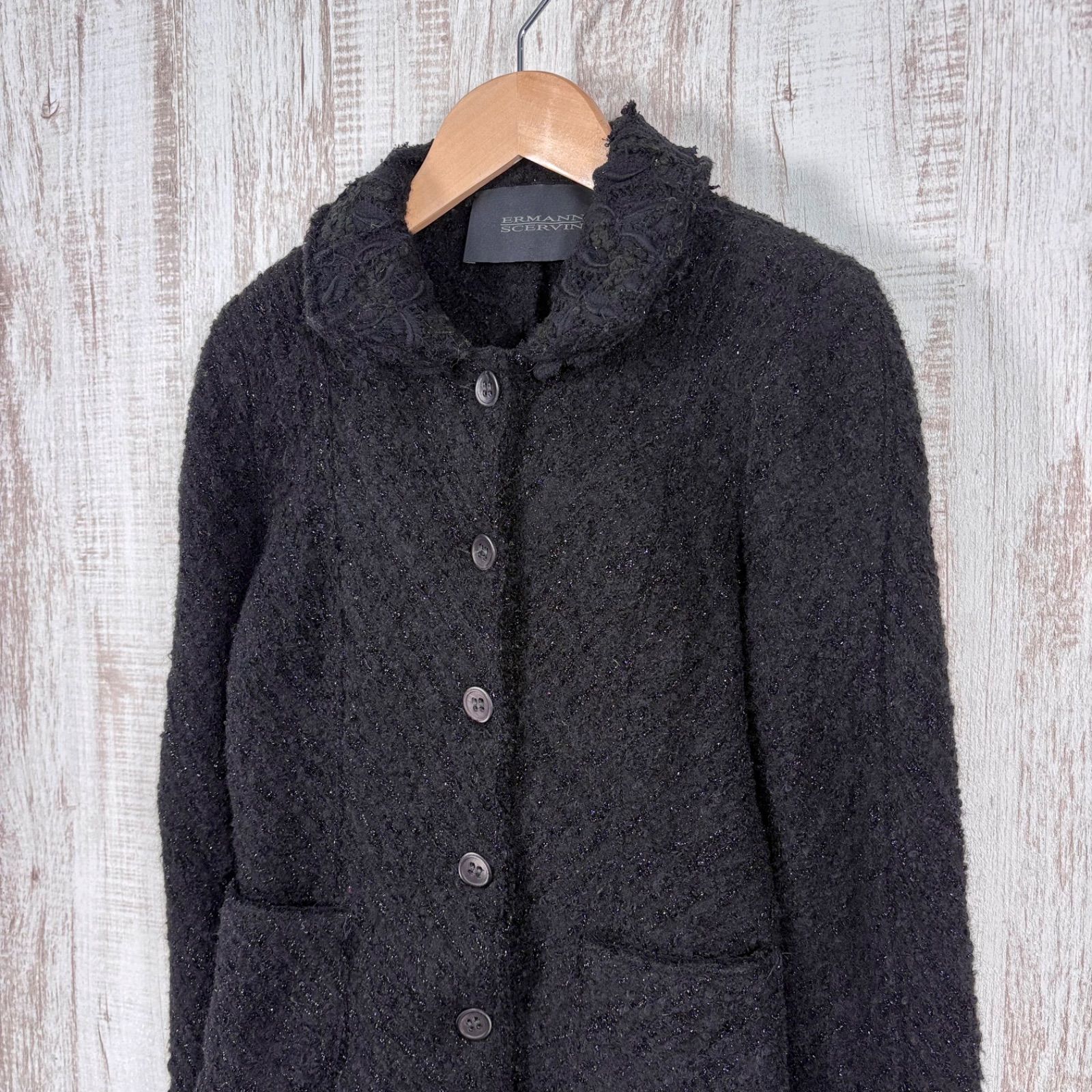 ERMANNO SCERVINO エルマンノシェルヴィーノ フラワーエンブロイダリー