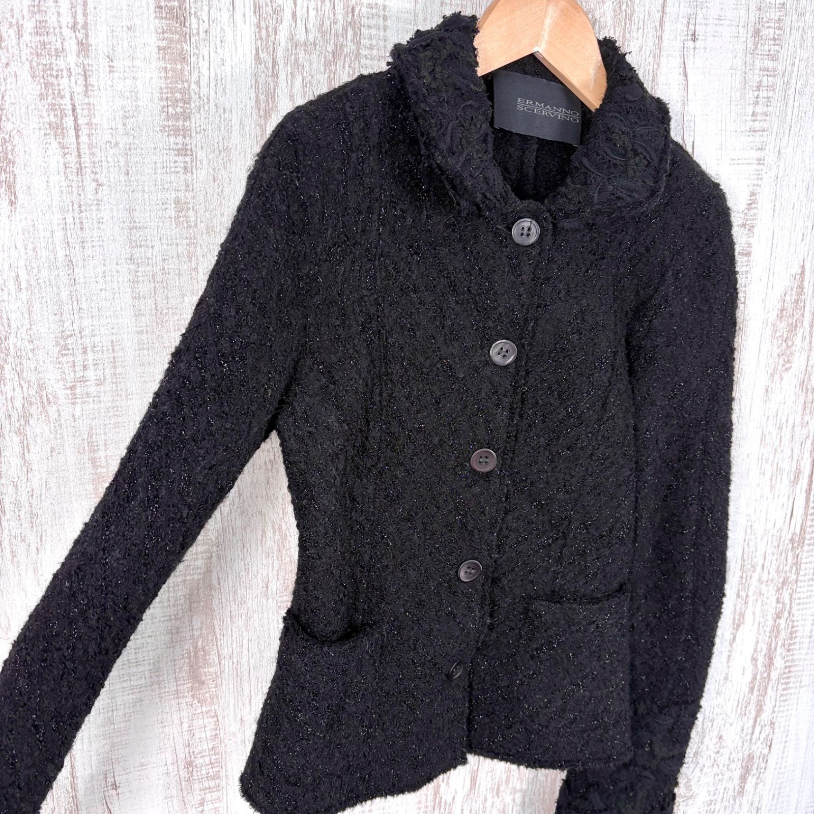 ERMANNO SCERVINO エルマンノシェルヴィーノ フラワーエンブロイダリー